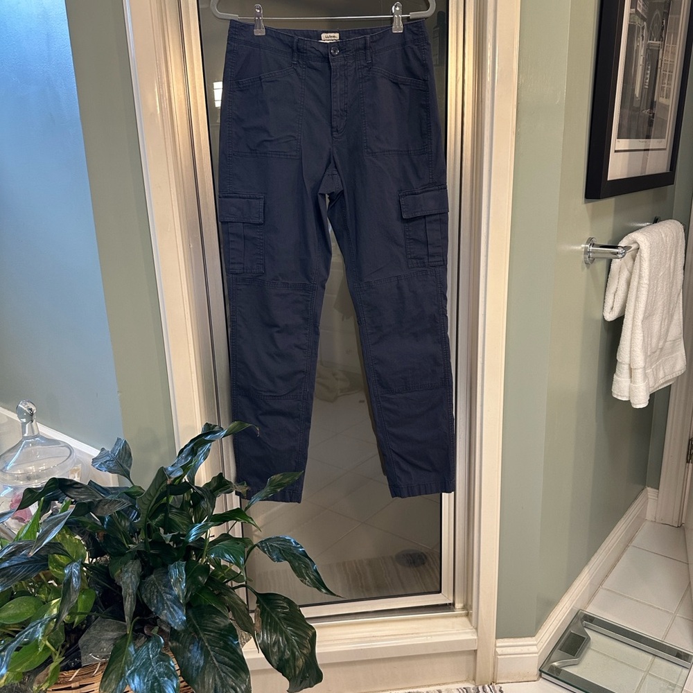 L.L. Bean Women's Blue Cargo Pants